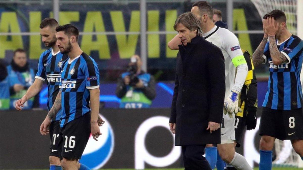 El Inter, sin tiempo para digerir el fracaso europeo en Champions
