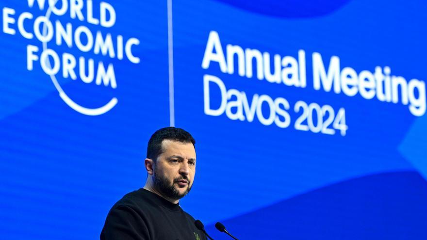 Ucrania maniobra en Davos contra la fatiga bélica y el atasco de los fondos occidentales