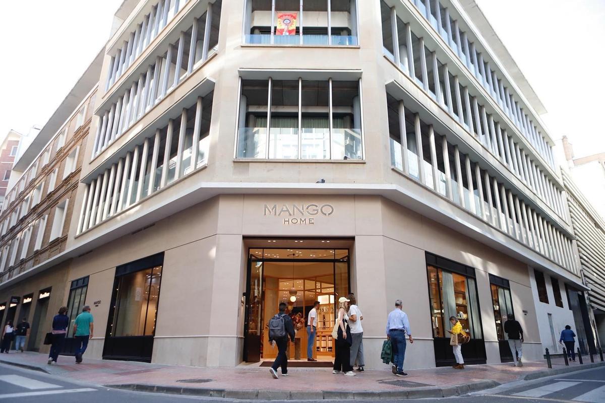 La tienda Mango Home abrió en octubre en la calle San Miguel, adyacente a Independencia.