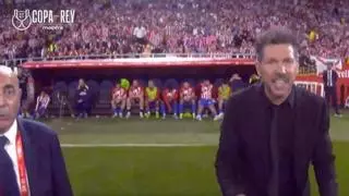 Alberola Rojas, a Simeone: "Aquí mando yo, estate tranquilo"