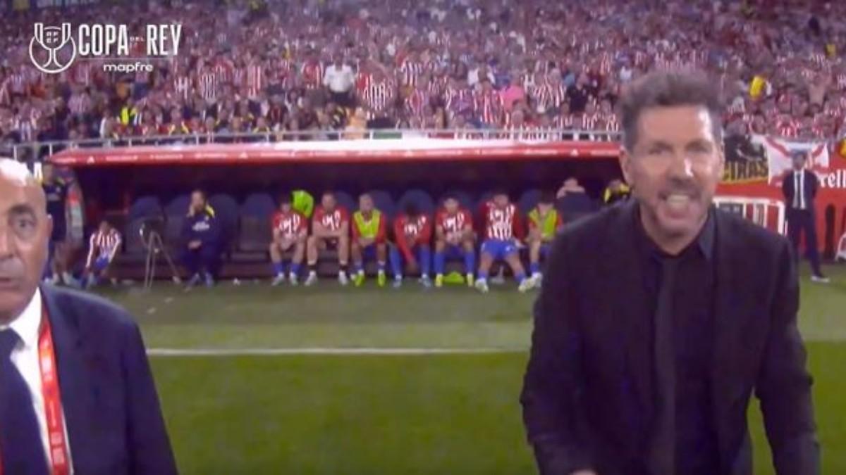 Alberola Rojas, a Simeone: "Aquí mando yo, estate tranquilo"
