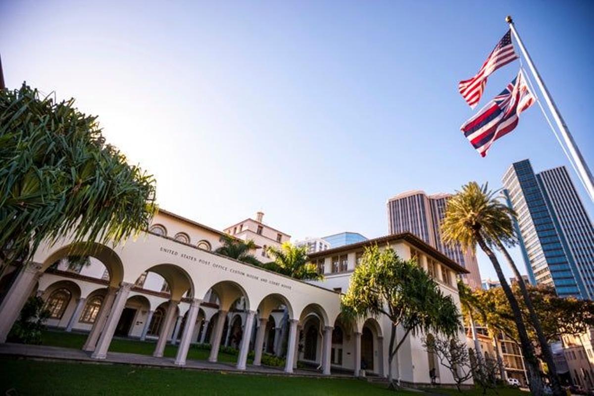 Palacio de Justicia de Honolulu.