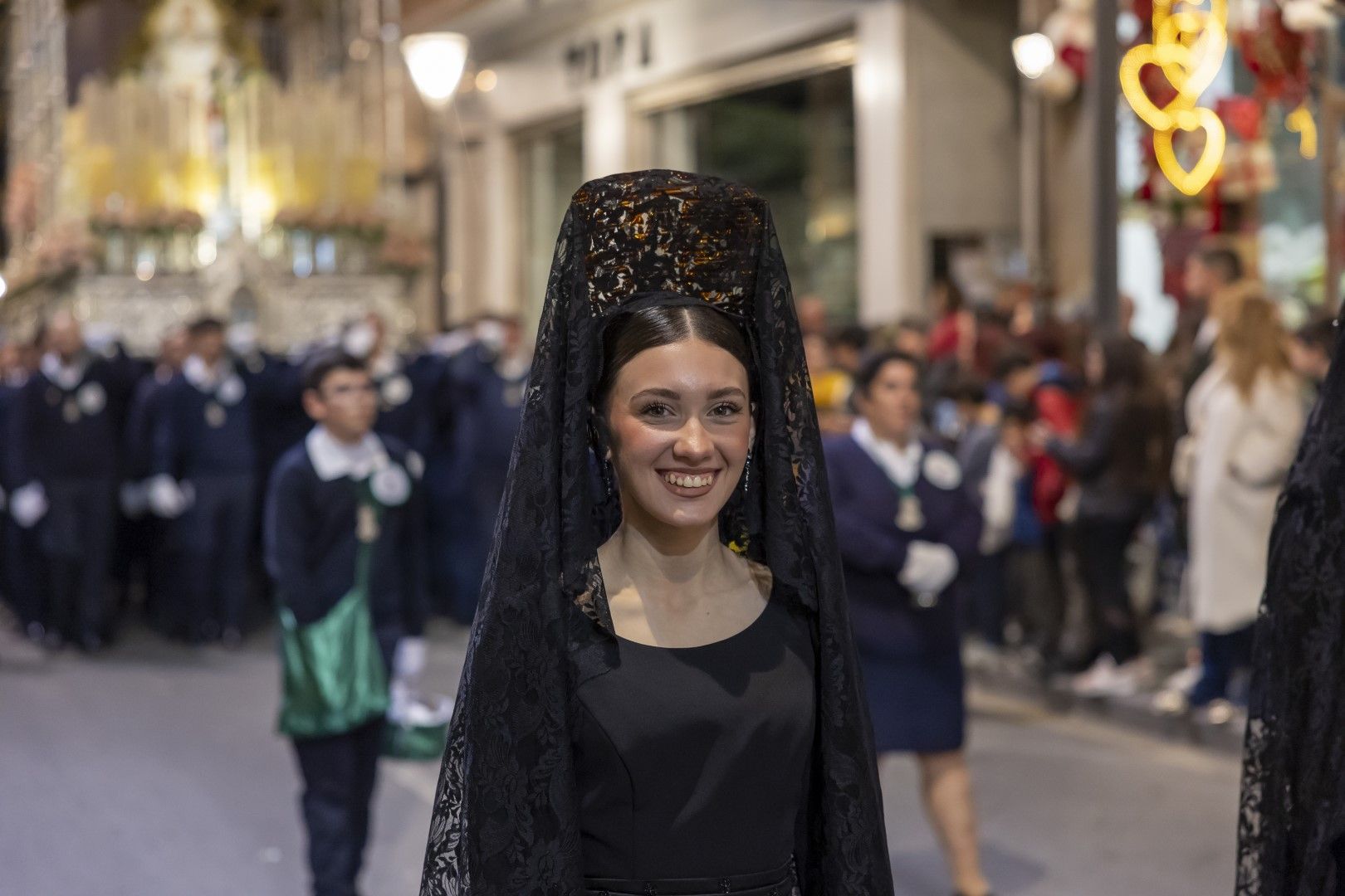 Encuentro de la Vía Dolorosa en Torrevieja del Miércoles Santo con la presencia del obispo José Ignacio Munilla