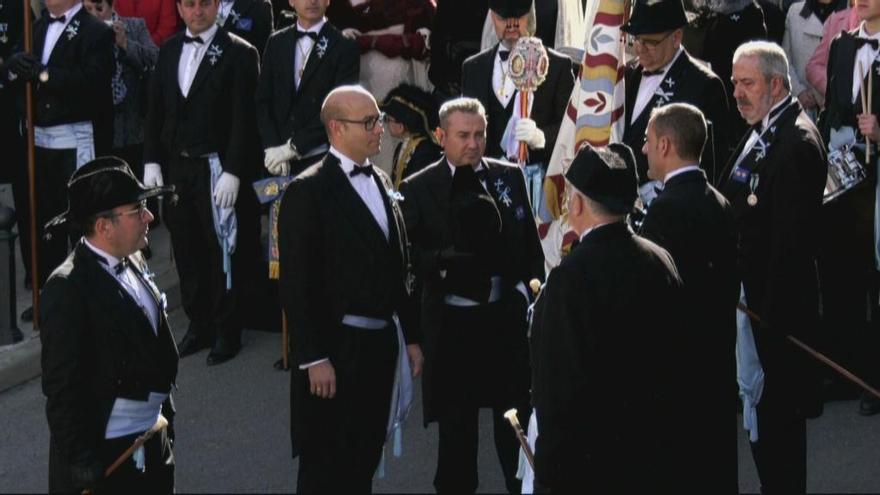 Yecla celebró ayer la proclamación de los Clavarios de las insignias del Bastón y de la Bandera.