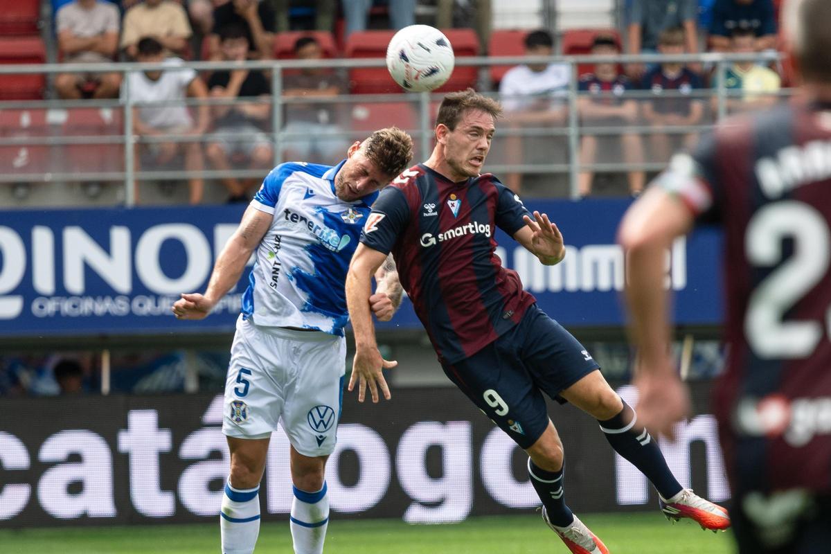 Jorge Moreno, uno de los debutantes en el CD Tenerife.