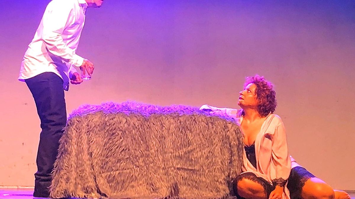 Una representación teatral de una edición anterior en La Moheda de Gata.