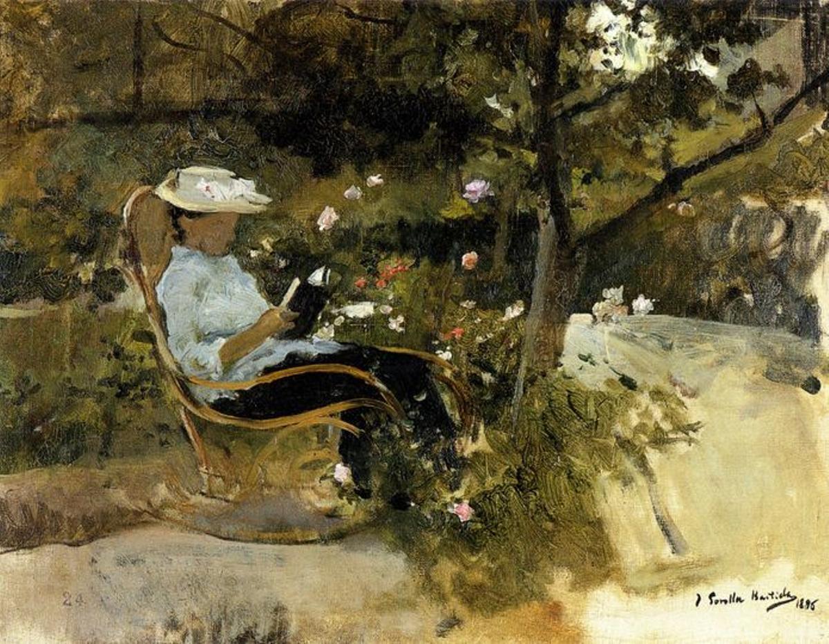 'En el jardín, Concha'.