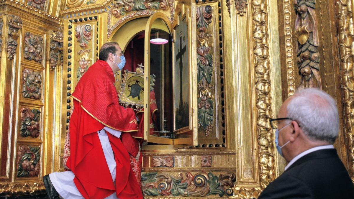 Santa Faz 2021: las imágenes de la Peregrina y la misa en Alicante