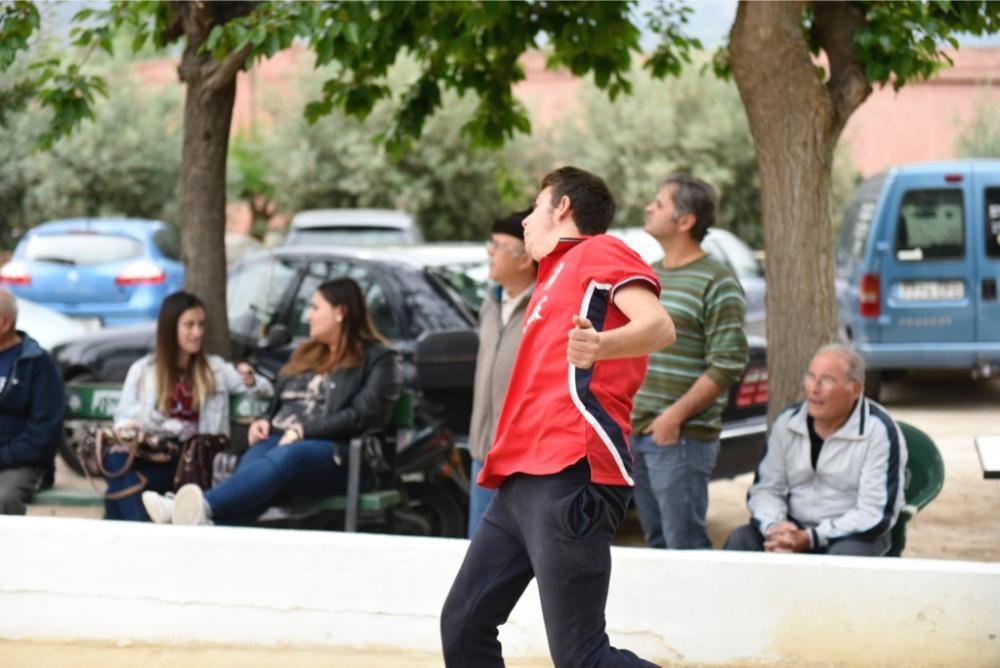 Campeonato Regional de Bolos Huertanos: La Derecha prolonga su reinado