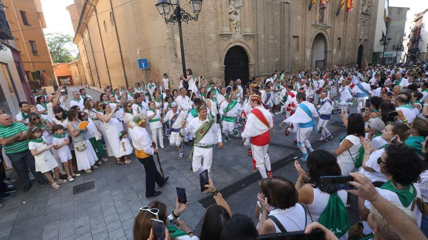 Los Danzantes ultiman sus ensayos antes de San Lorenzo