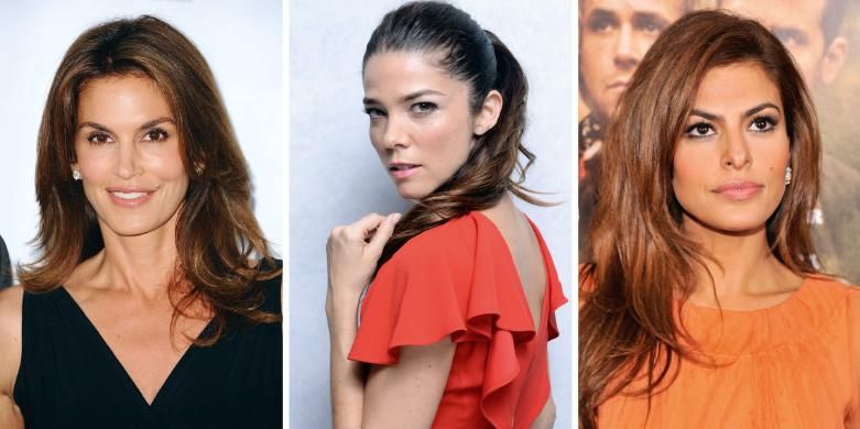 Cindy Crawford, Juana Acosta y Eva Mendes