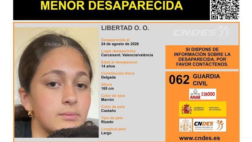La Guardia Civil localiza a una de las dos menores desaparecidas en Carcaixent