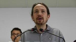 El líder de Podem, Pablo Iglesias.