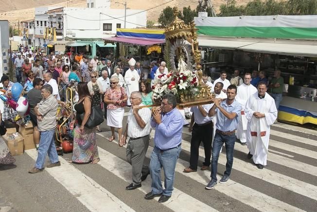 FUERTEVENTURA - Misa y posterior procesión religiosa Virgen de la Peña 2016 - 17-09-16