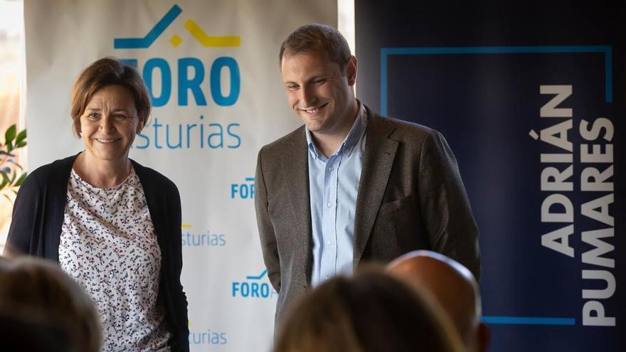 Foro Asturias se lanza a la carrera electoral: convoca su Congreso con Carmen Moriyón y Adrián Pumares como candidatos