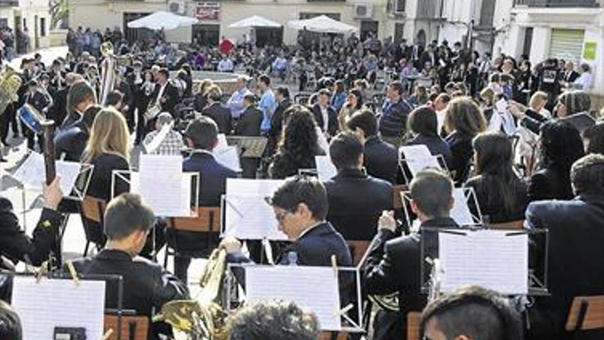 14 bandas de música participan en la Trobada del Baix Maestrat