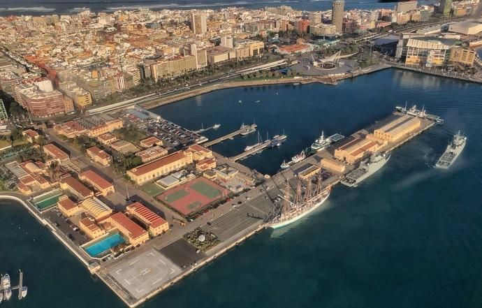 Juan Sebastián Elcano llega a Las Palmas de Gran Canaria