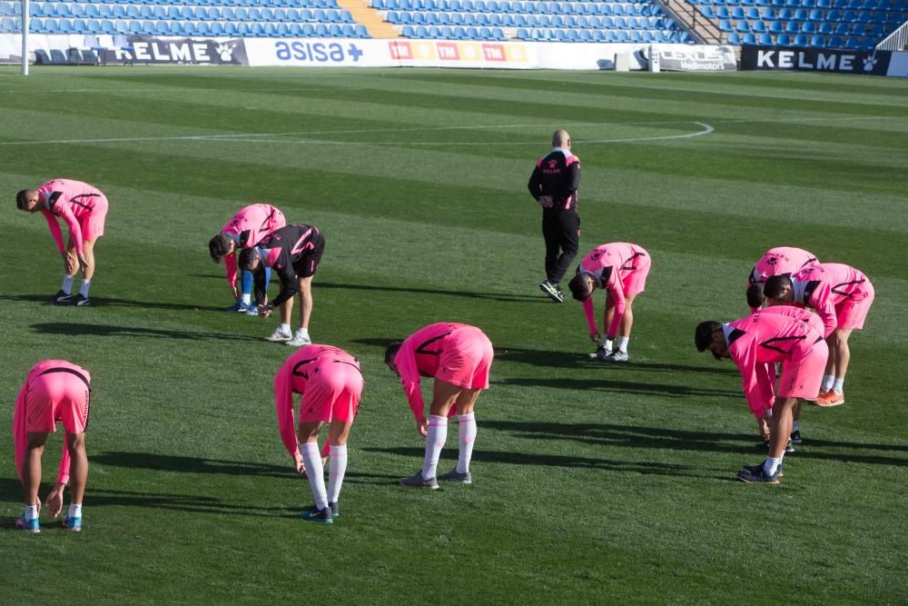 Primer entrenamiento del Hércules de 2018