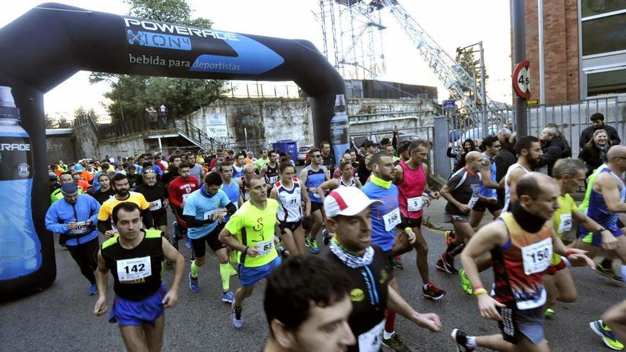 Participantes en la prueba en la pasada edición.