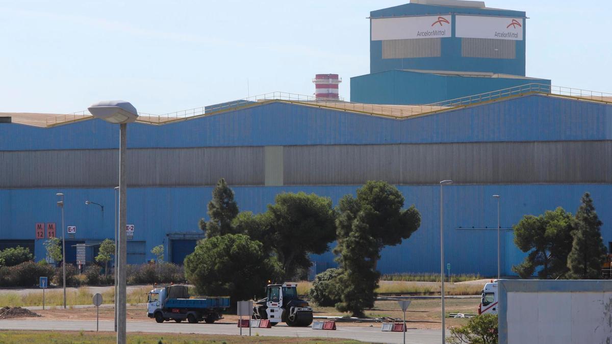 Planta de ArcelorMittal en Sagunt.