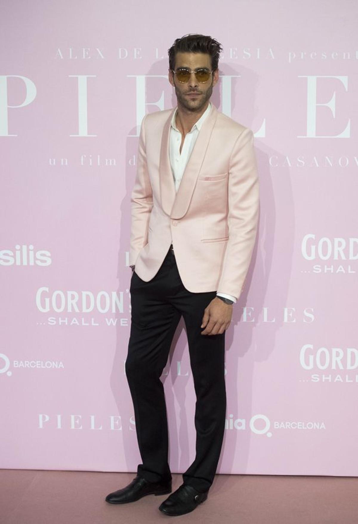 Jon Kortajarena en el estreno de 'Pieles'