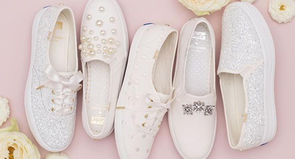 Zapatillas para novias: Ked's X Kate Spade