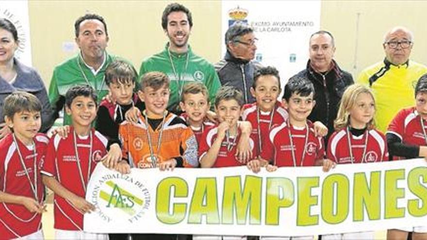 título ANDALUZ para la selección BENJAMÍN de la aafs