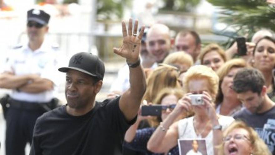 Denzel Washington recibe el Premio Donostia