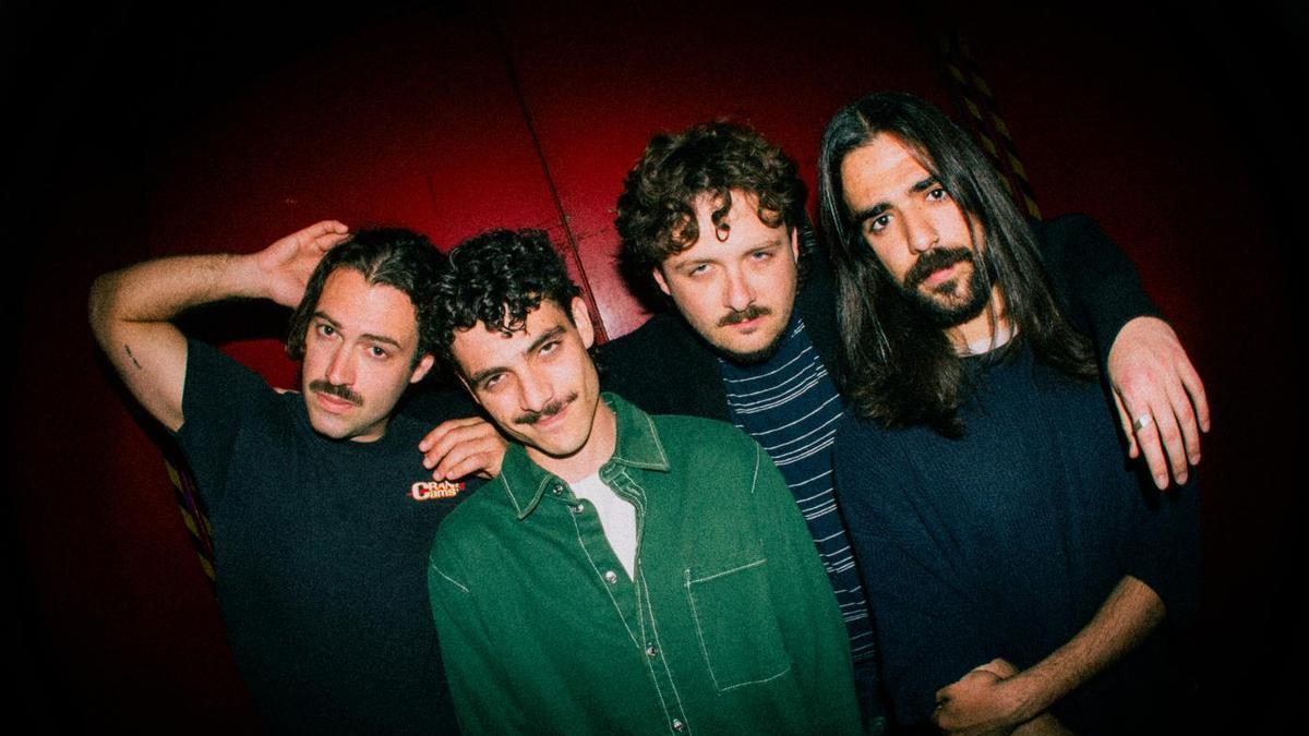 Por la izquierda, Rafa Tarsicio, Manu Huertas, Germán Mingote y Rubén Loro, «Puño Dragón».