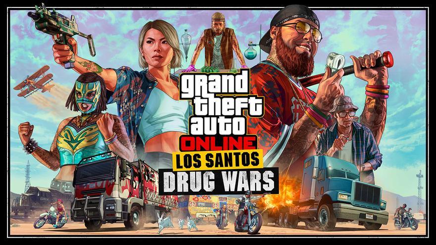GTA Online: Rockstar Games publica la primera parte del contenido argumental Los Santos Drug Wars