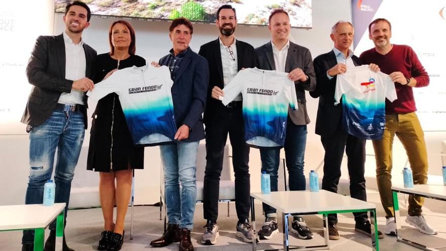 Organizadores y autoridades presentan en Fitur la marcha ciclista internacional Alberto Contador