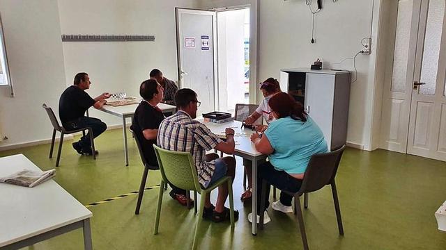 Actividades en el albergue municipal de Marqués de Valterra.   | // FDV