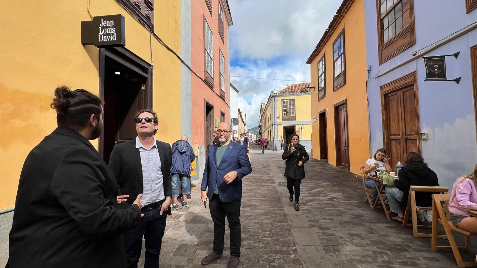 Henry Thomas, el niño de ET, de paseo por La Laguna
