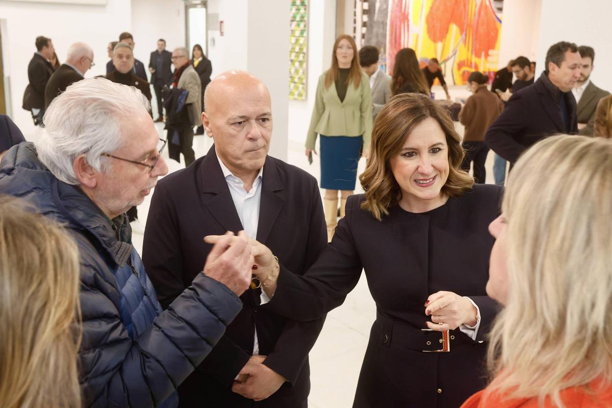 Maria José Catalá y Pepe Almenar, en el Foro del Municipalismo.