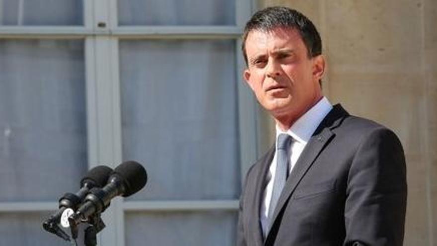 El primer ministre francès, Manuel Valls.