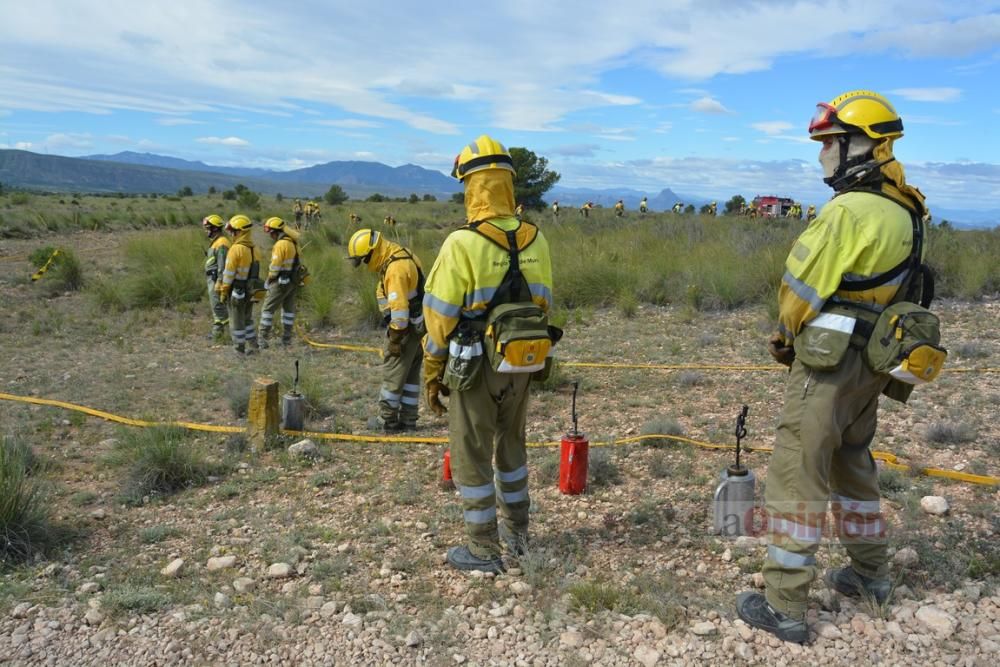 La Unidad Militar de Emergencias en Cieza