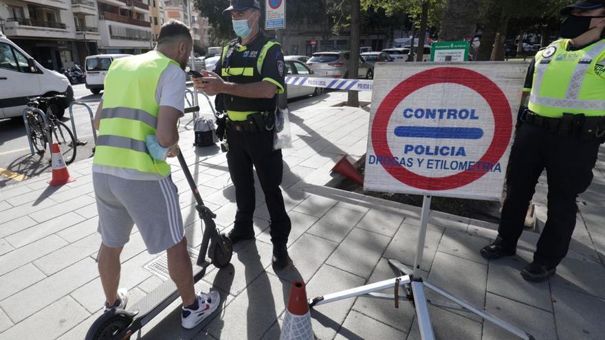 Los accidentes de patinete han causado cien heridos en la primera mitad del año en Palma