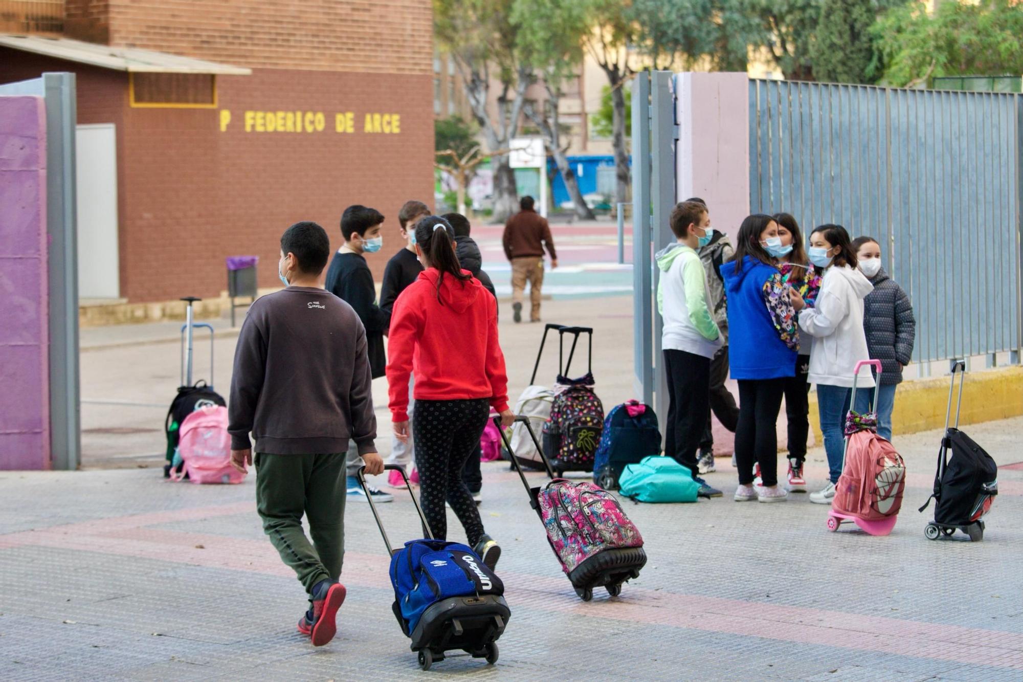 Así ha sido la vuelta al cole en Murcia