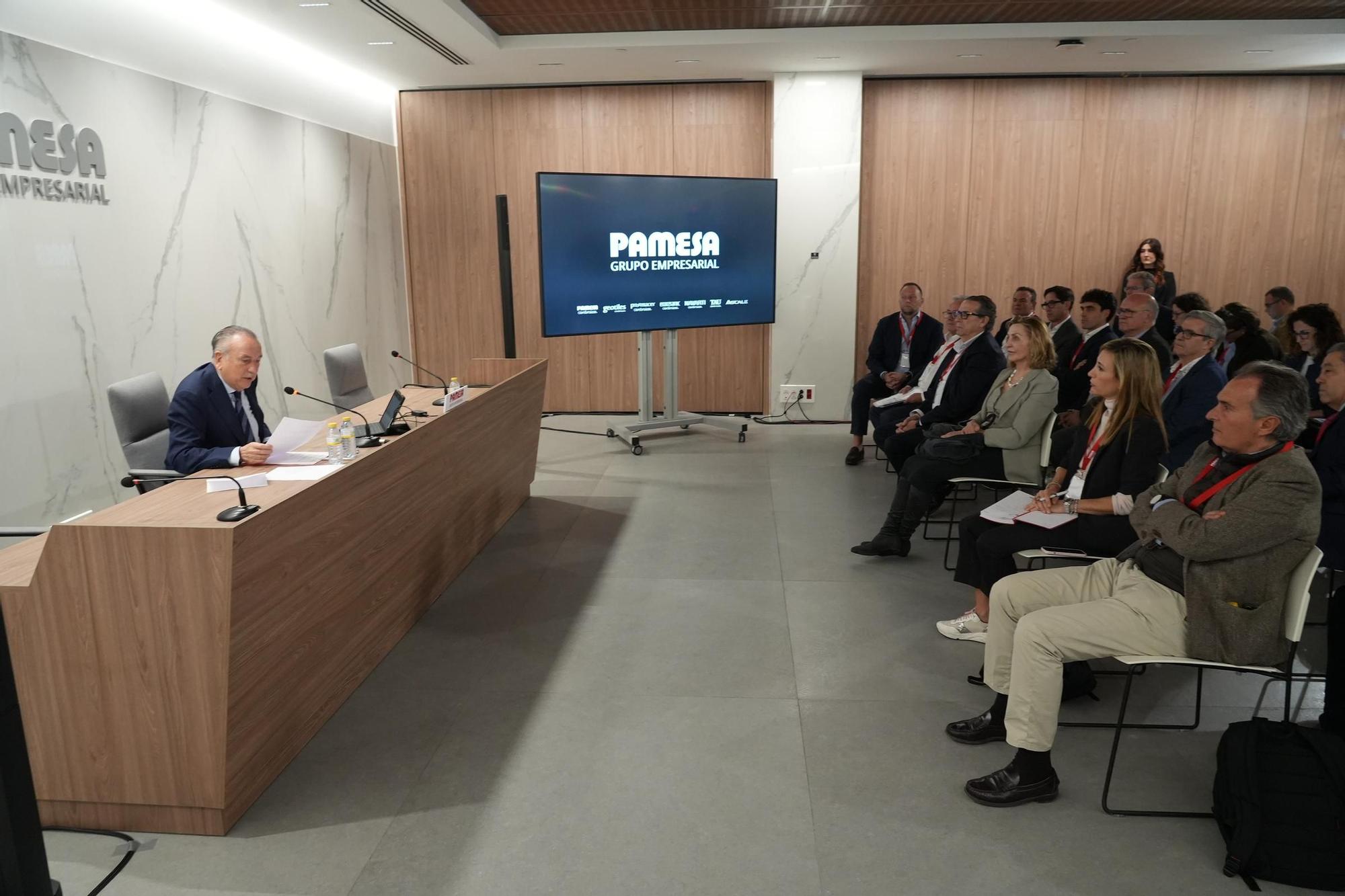 Galería de imágenes: Fernando Roig prensenta los resultados de Grupo Pamesa