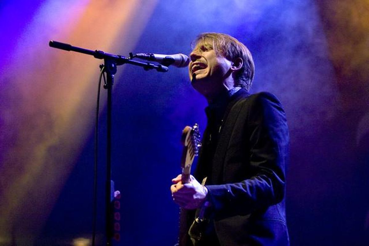 Els populars Franz Ferdinand tocaran al Parc del Fòrum el 31 de maig. A la imatge, de desembre del 2009, en un concert al Pavelló Olímpic de Barcelona.