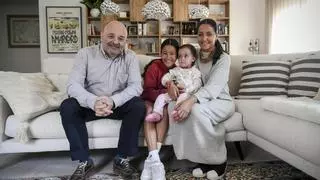 Olivia, la niña con 'piel de mariposa'