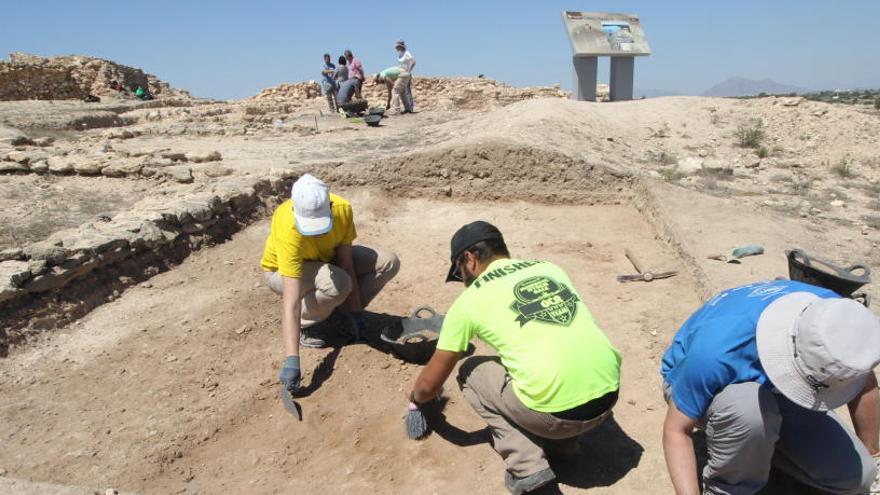 Imagen del yacimiento fenicio del Estaño, que se ubica en el ámbito del plan y para el que está previsto una zona verde anexa