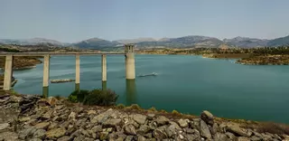 Los embalses malagueños ceden apenas el 10% de su capacidad en lo que va de verano