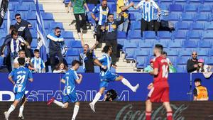 Espanyol - Osasuna: El gol de Braithwaite