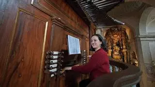 “Tocar este órgano de Santiago es como estar cantando”