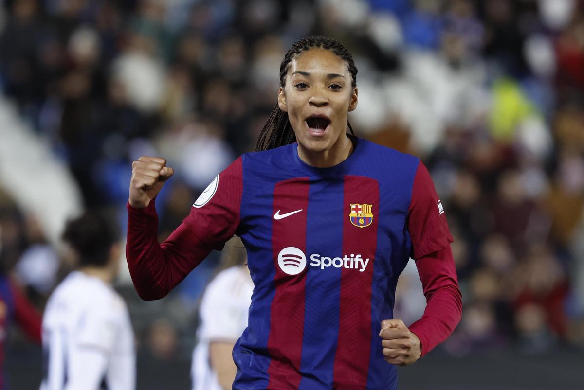 Supercopa de España Femenina. Semifinal FC Barcelona - Real Madrid, en imágenes