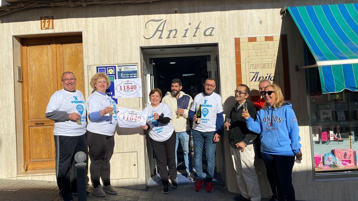 El tercer premio de la Lotería de Navidad deja un pellizco en Castro del Río