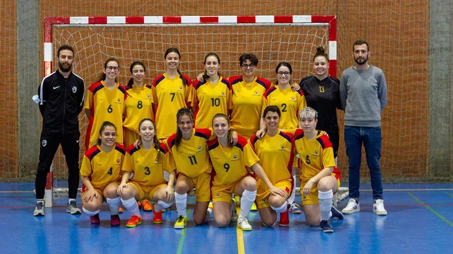 Selección de fútbol sala femenino de la Universidad de Córdoba.