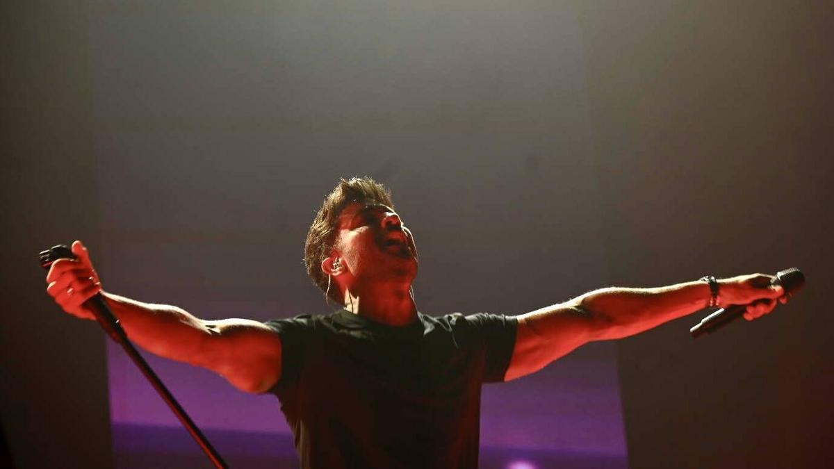 Concierto de Pablo Alborán en el Palau Sant Jordi.