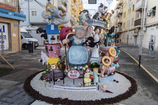 La falla infantil de Malvarrosa-Antonio Ponz-Cavite, en imágenes